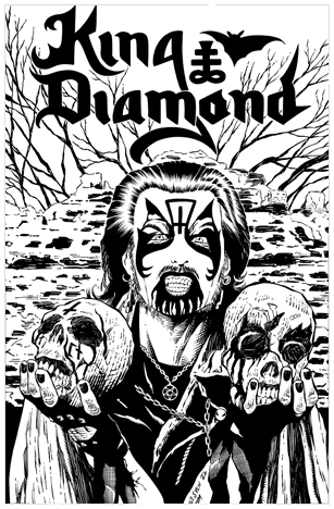 King Diamond Cover Inks